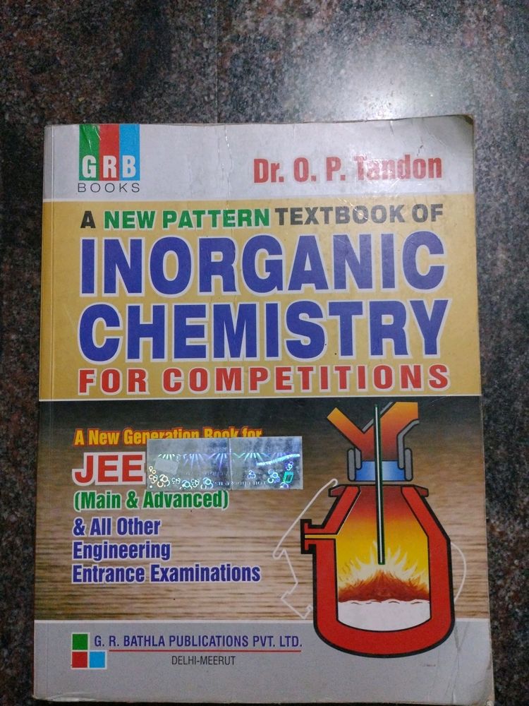 Inorganic Chemistry - OP Tandon - JEE