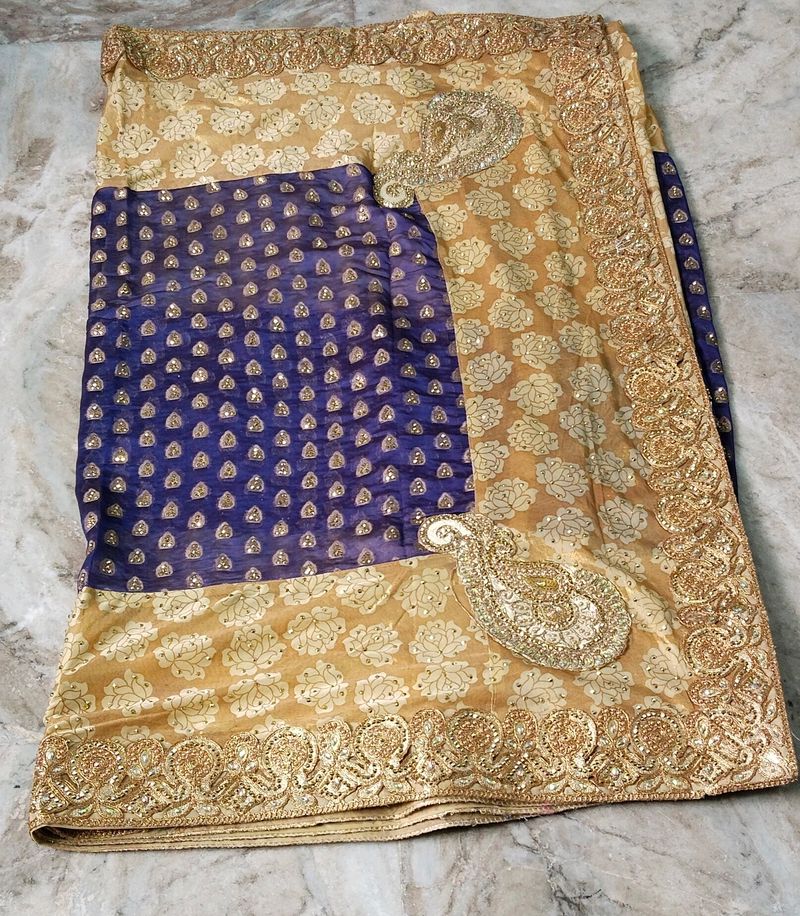 Full Stone Saree