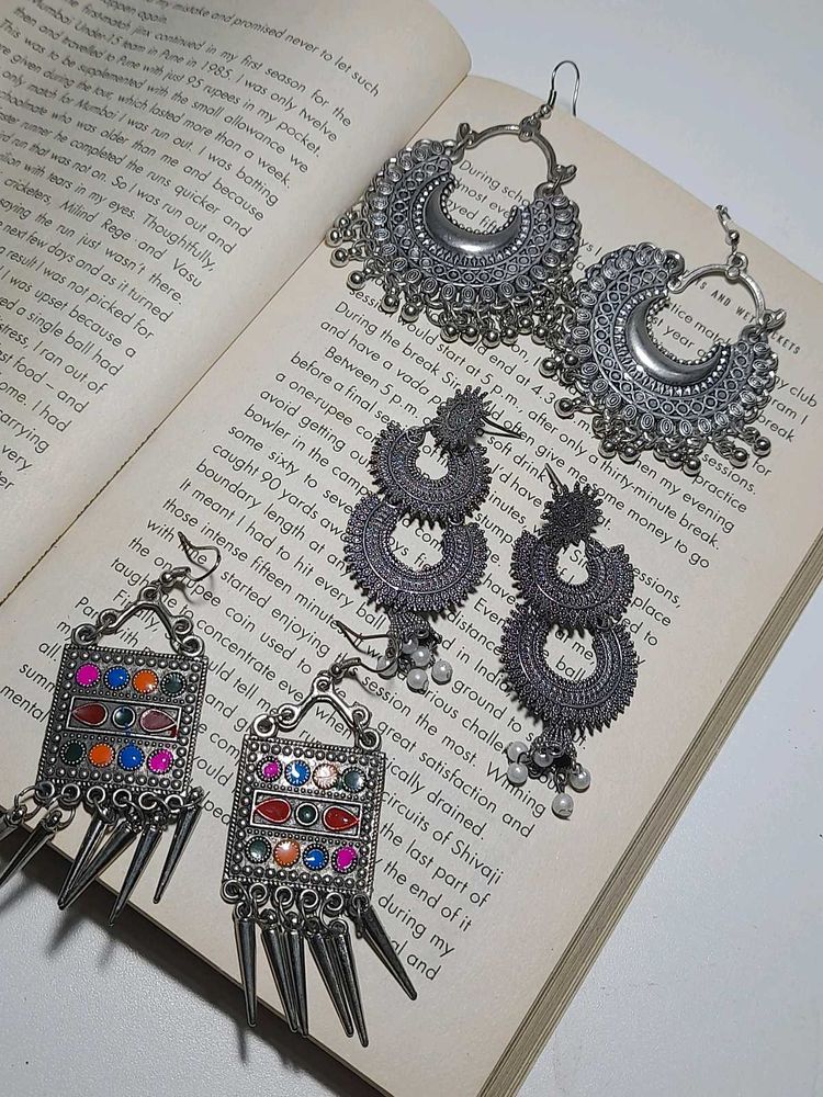 Sliver Earrings COMBO