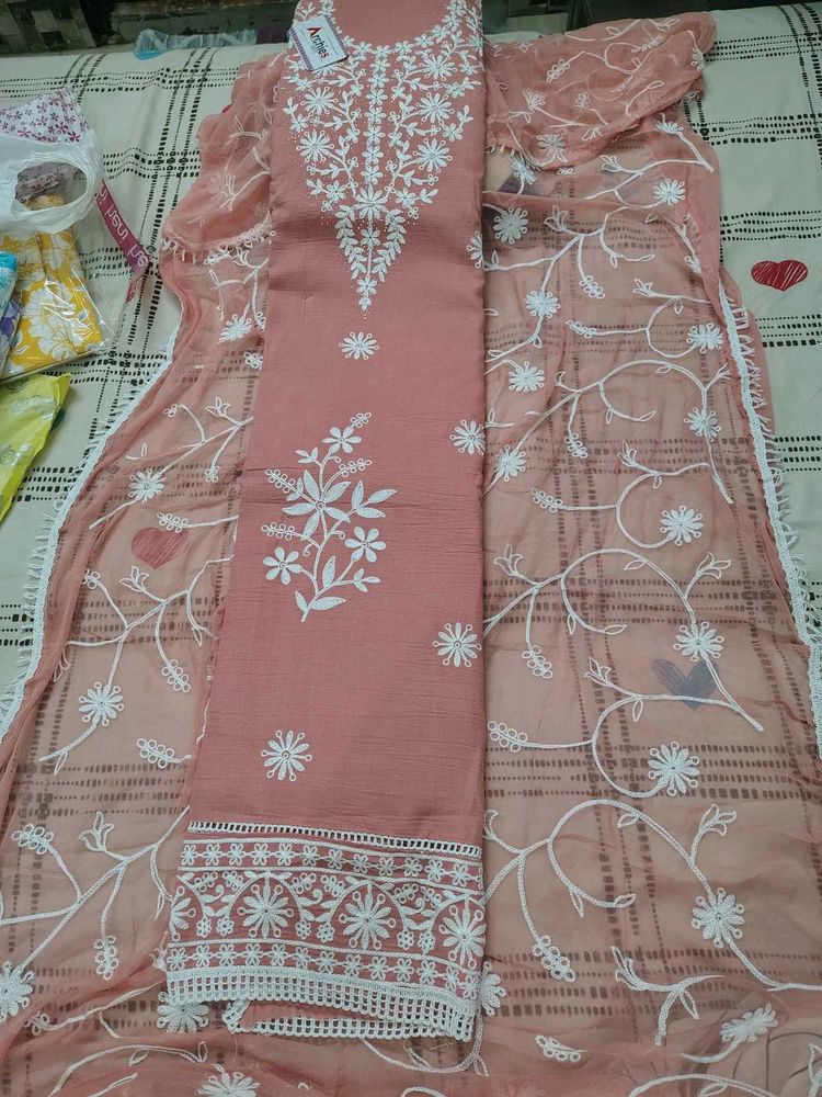 Elegant Embroidered Salwar Kameez Suit
