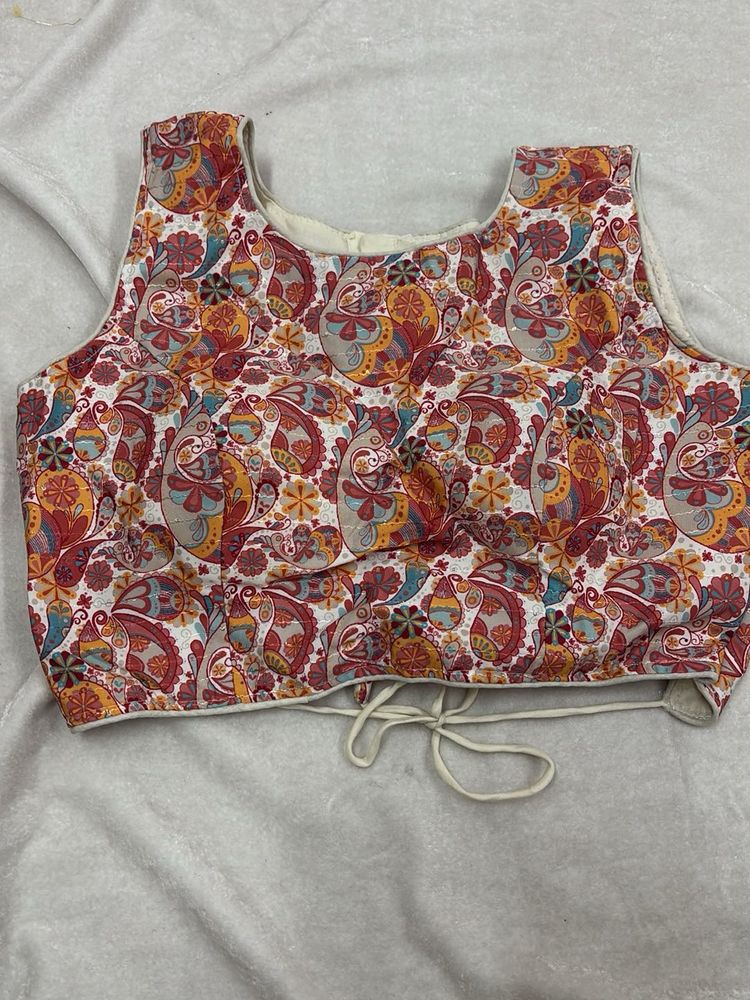 Paisley Print Blouse