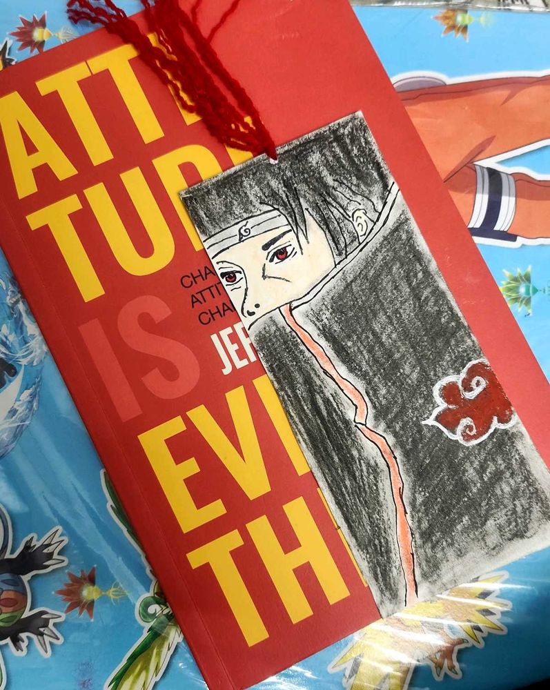 Itachi Uchiha Handmade Bookmark