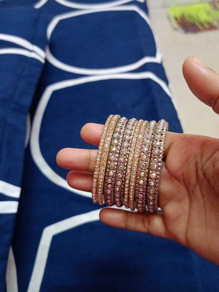 Embellished Bangles Set