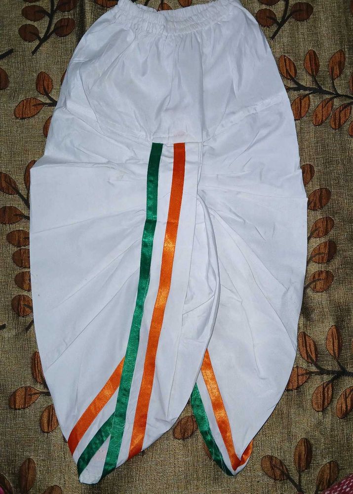 Tricolor Dhoti Pants