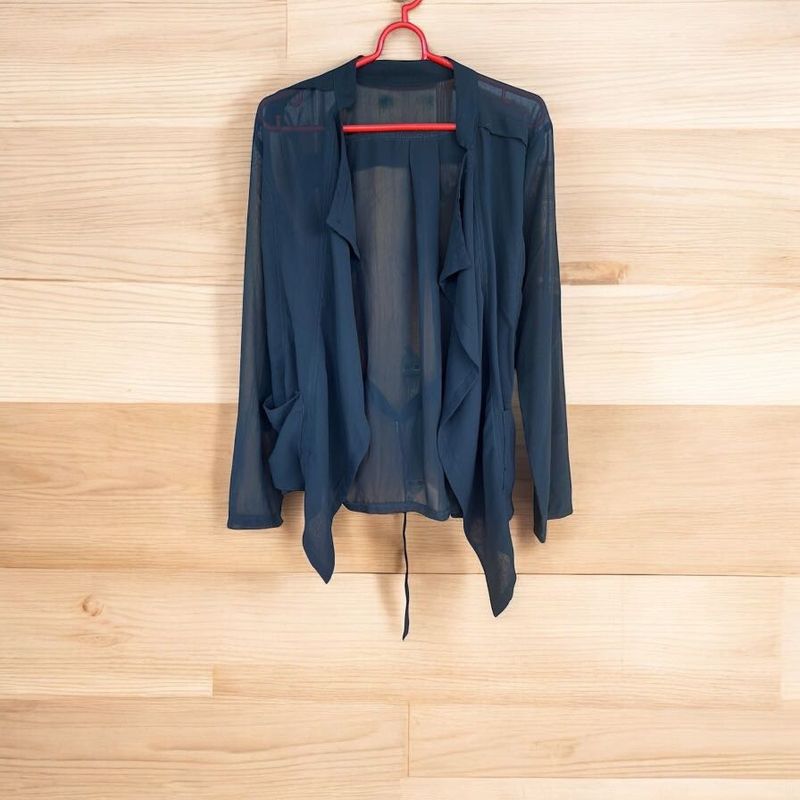 Chiffon Open Shrug Jacket