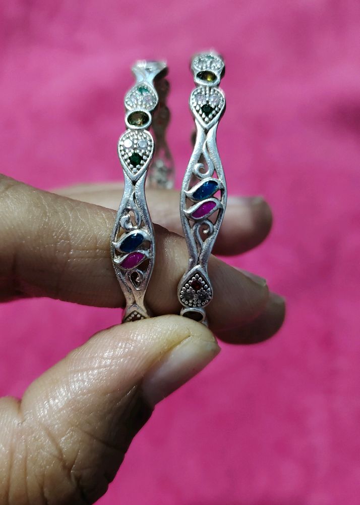Pure Silver Kadli For Girls 4 To 6