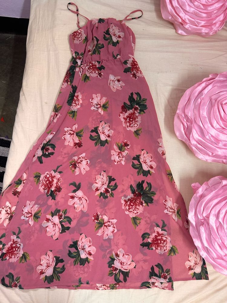 Pink Maxi Dress