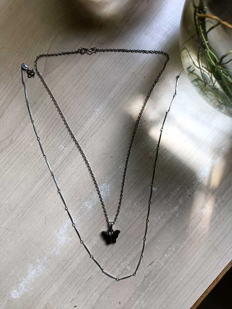 combo chain and necklace