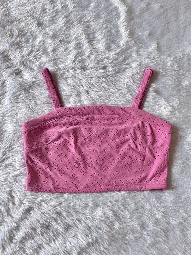 Pinterest Pink Tokyo Talkies Crop Top