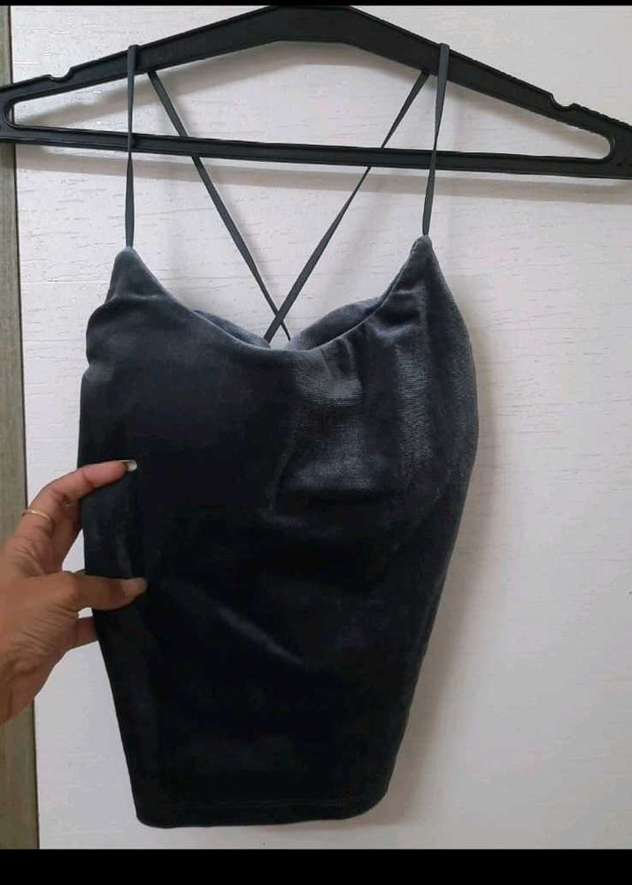 Velvet Cami padded top
