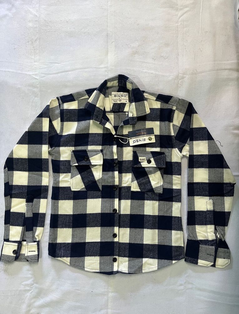 Men Regular fit Checkered collar casual shirt