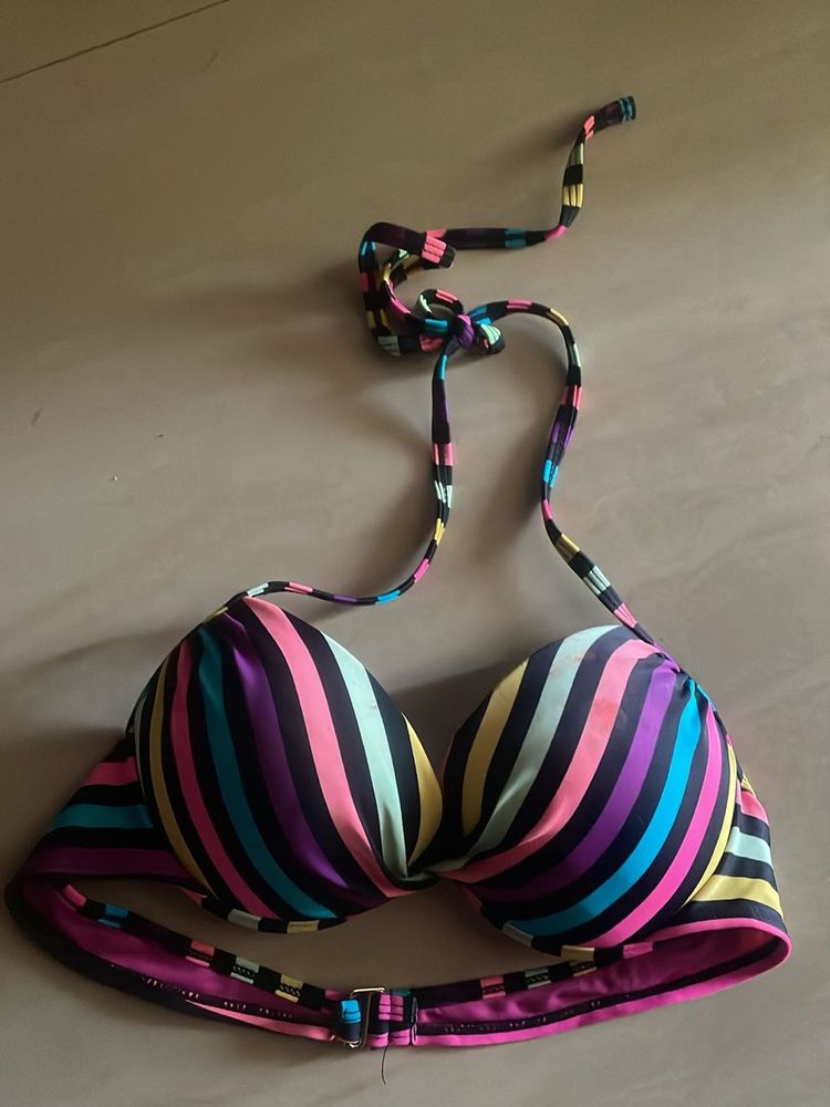 Multicoloured Padded Bra