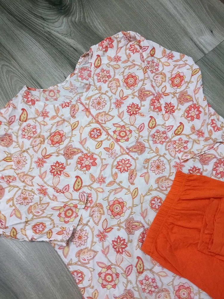 Floral Kurta Set
