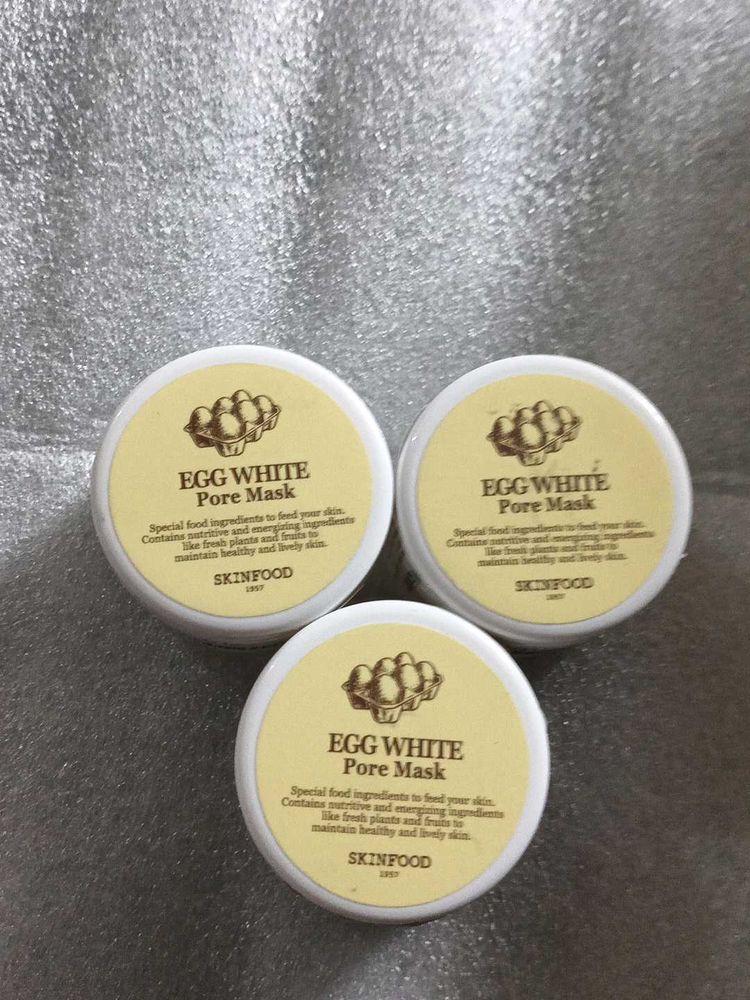 Skinfood Egg White Pore Mask - Set of 3