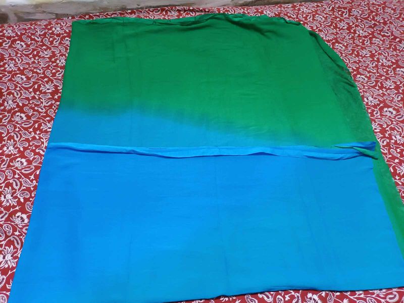 Blue And Green Duptta