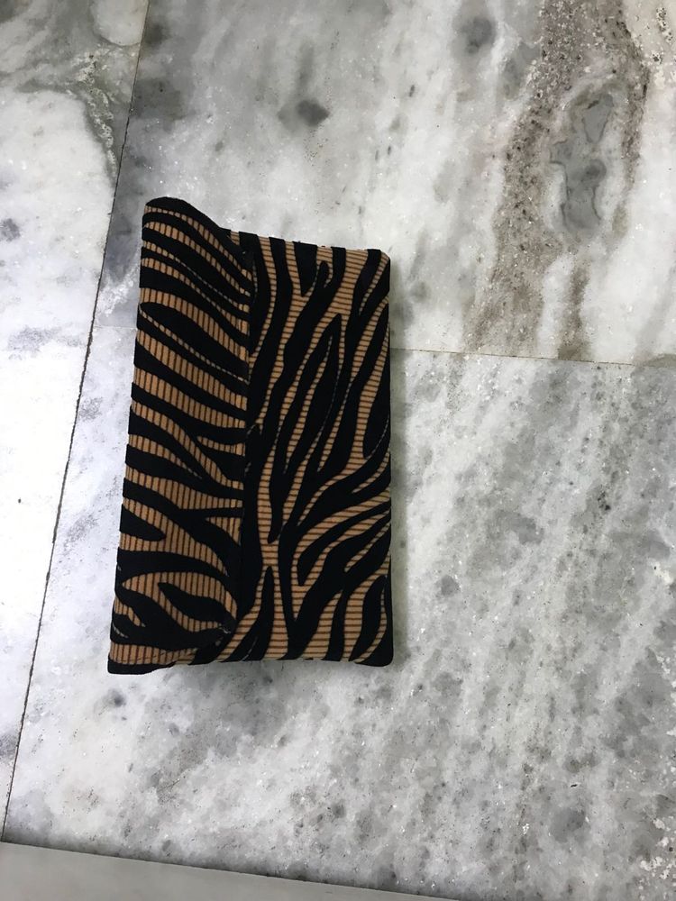 animal print clutch