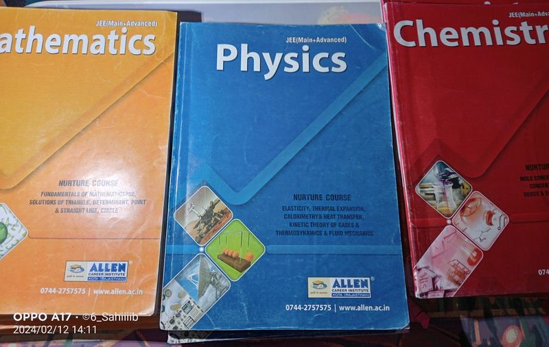 ALLEN CLASS 11TH JEE MODULES