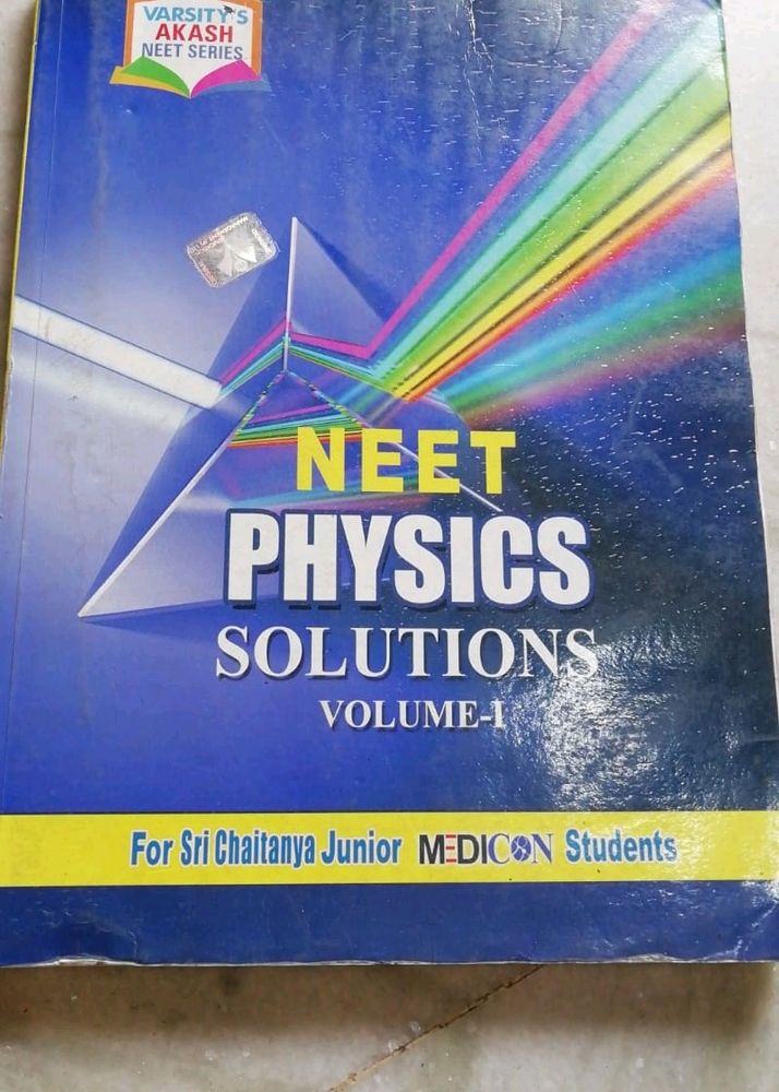 Sri Chaitanya Neet Physics Solutions Book