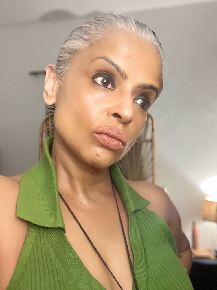 Green Knit Zara  Halter Top