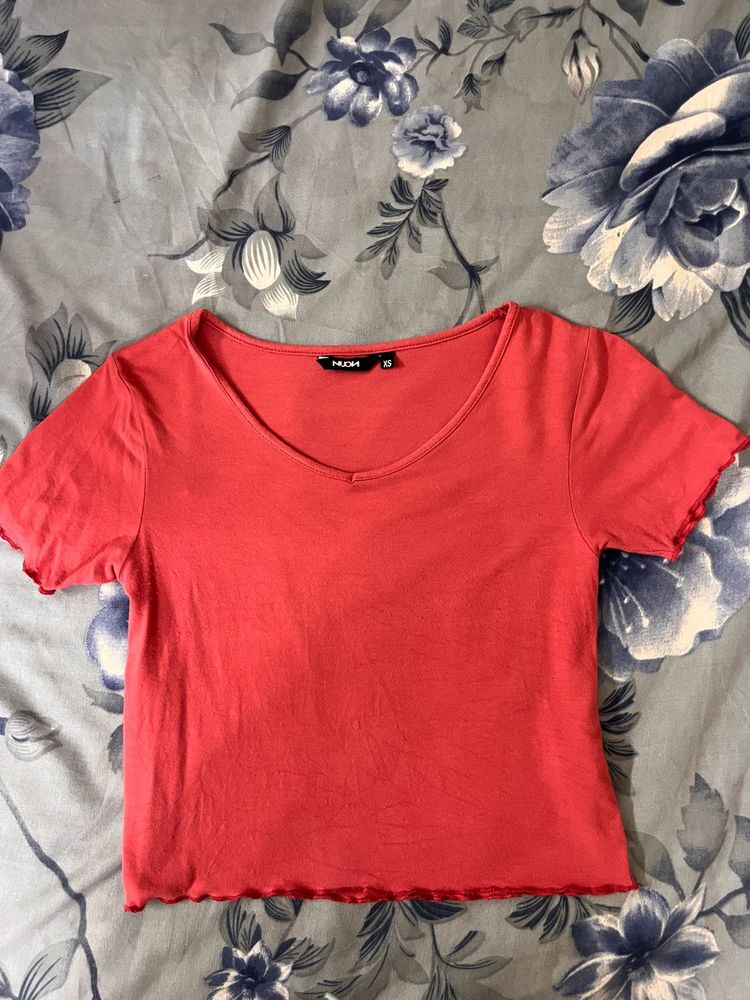 Cute Coral Top