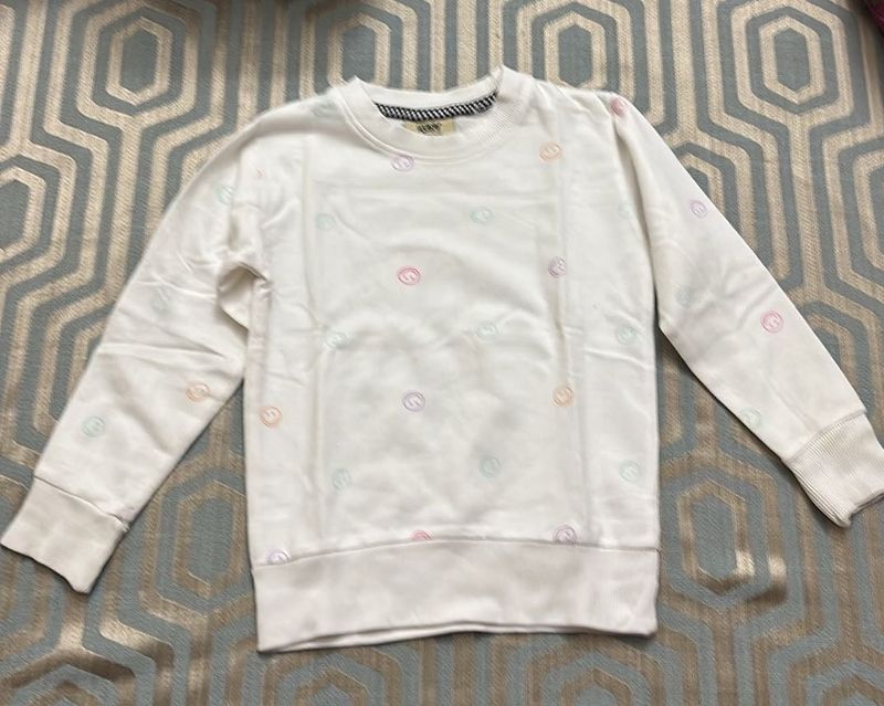 Cute Smiley Face Sweatshirt