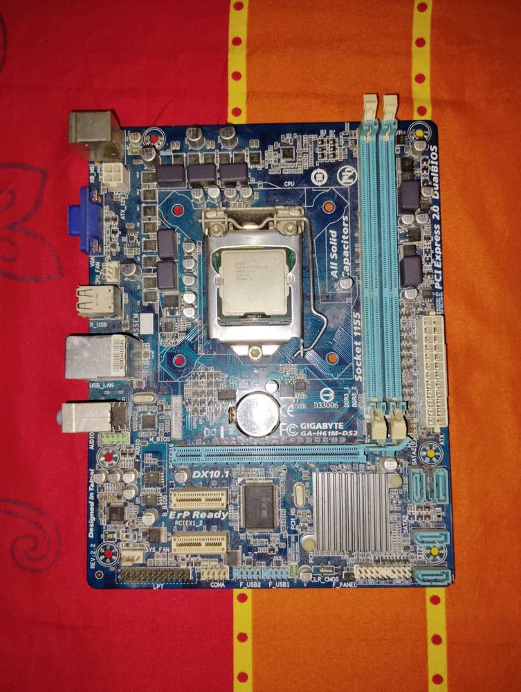 Motherboard With Processor