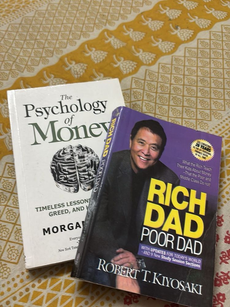 Rich Dad Poor  + Psychology of mone