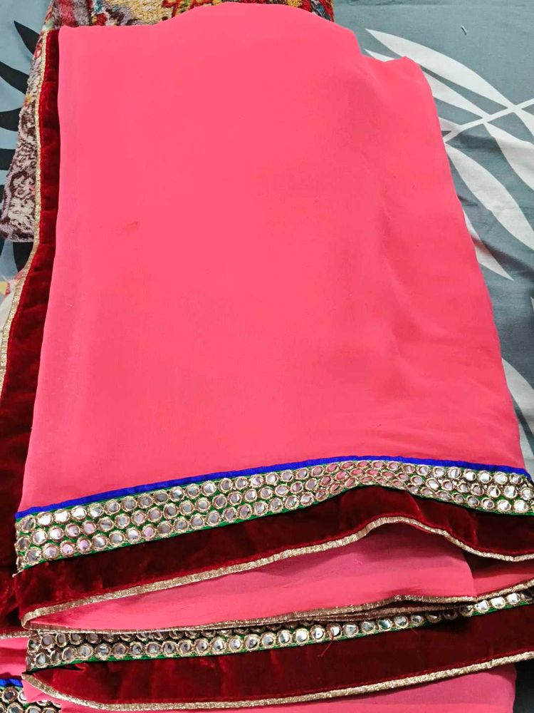 Self Designed Saree
