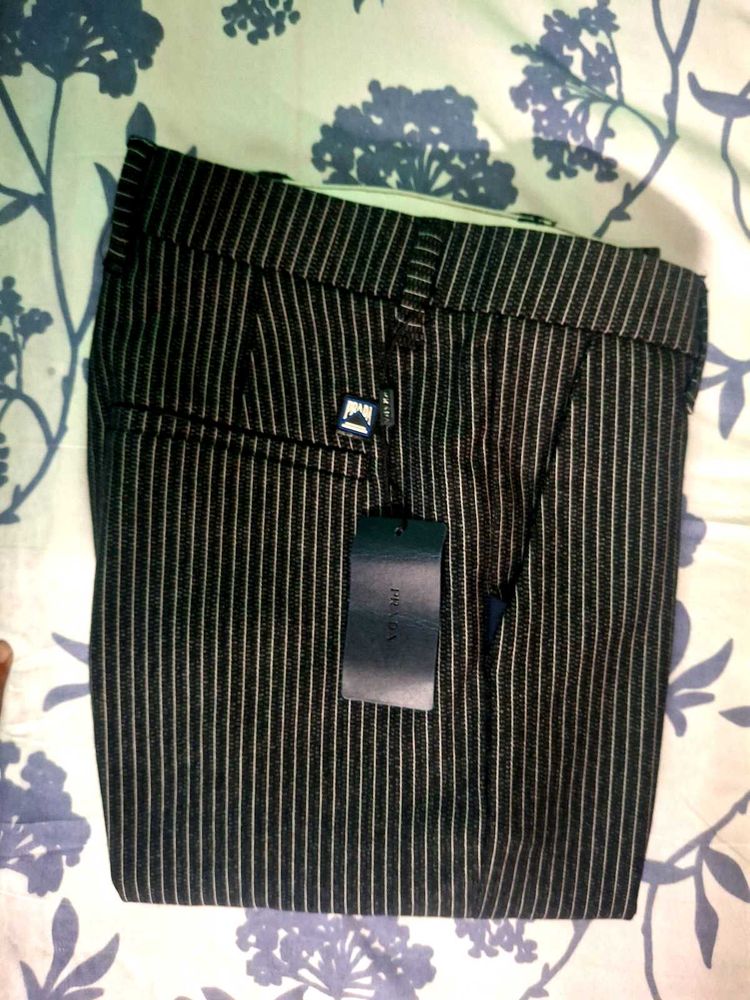 Prada Striped Pants