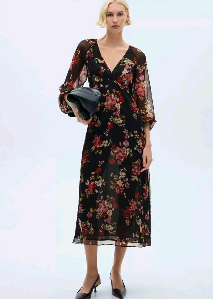 Mango Floral Dress