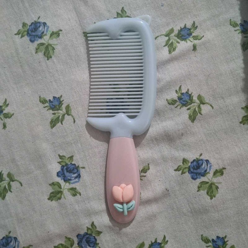 Vintage Tulip Kawaii Hair Comb