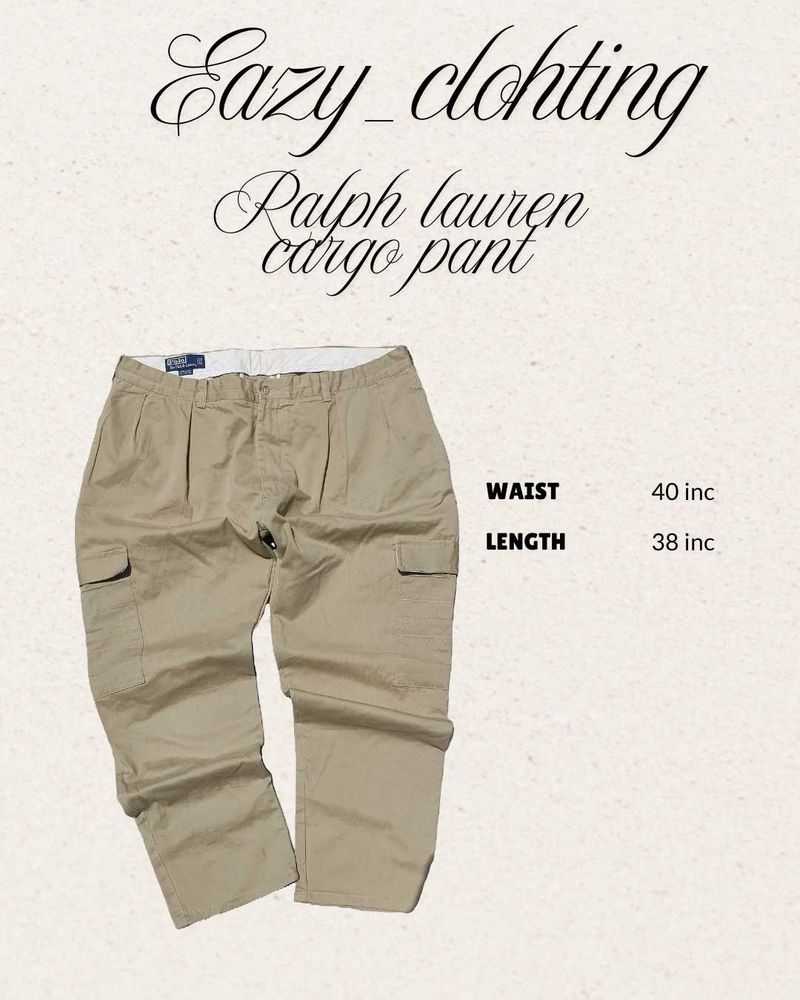 Ralph Lauren Khaki Colour Pant