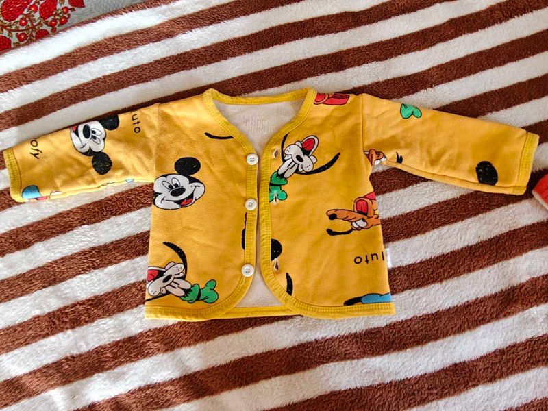 Warm Cute Mickey Mouse Baby Suit &amp; Sweater
