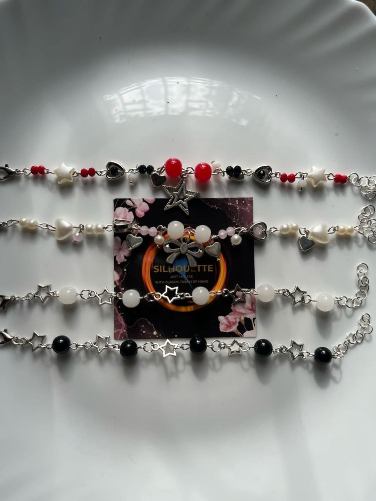 Beaded Charm Bracelet