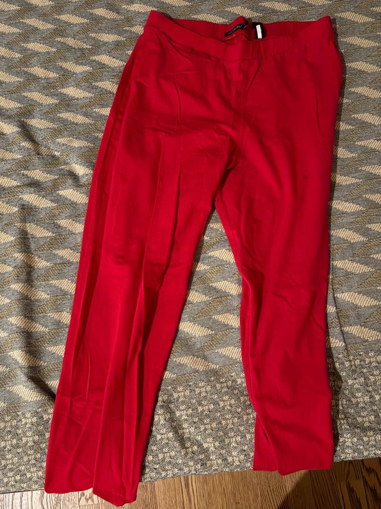 Red Jeggings From Go Colors