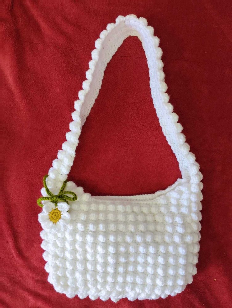 Handmade Crochet Shoulder Bag