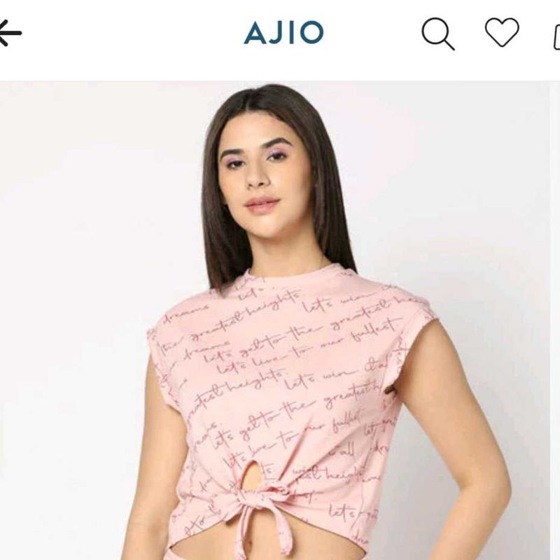 Tie Up Crop Top