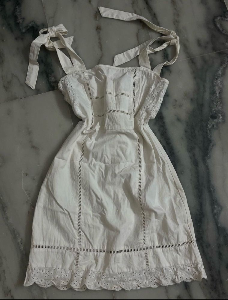 White Eyelet Sundress