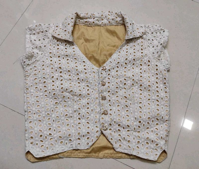 Eyelet Embroidered Blouse