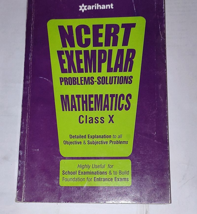 Class 10 Math NCERT Exemplar