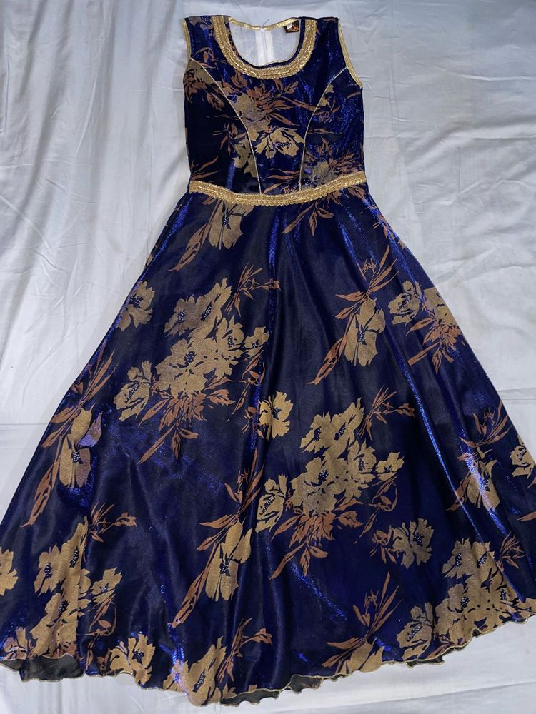 Floral Velvet Occasion Dress