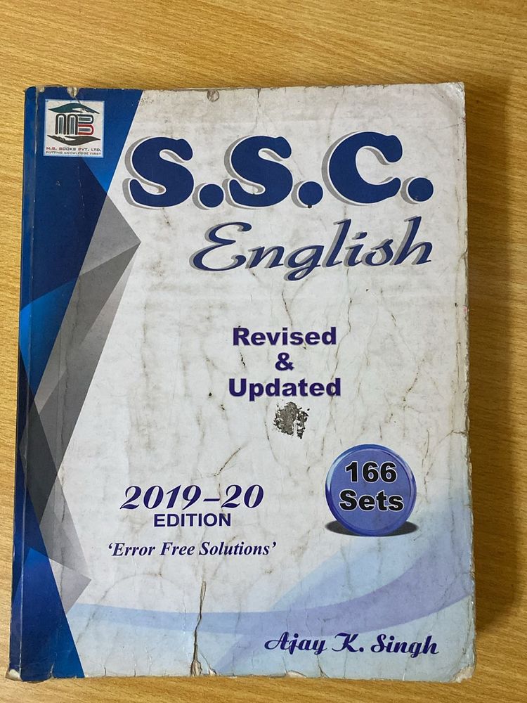 Ssc English 2019-20 Edition