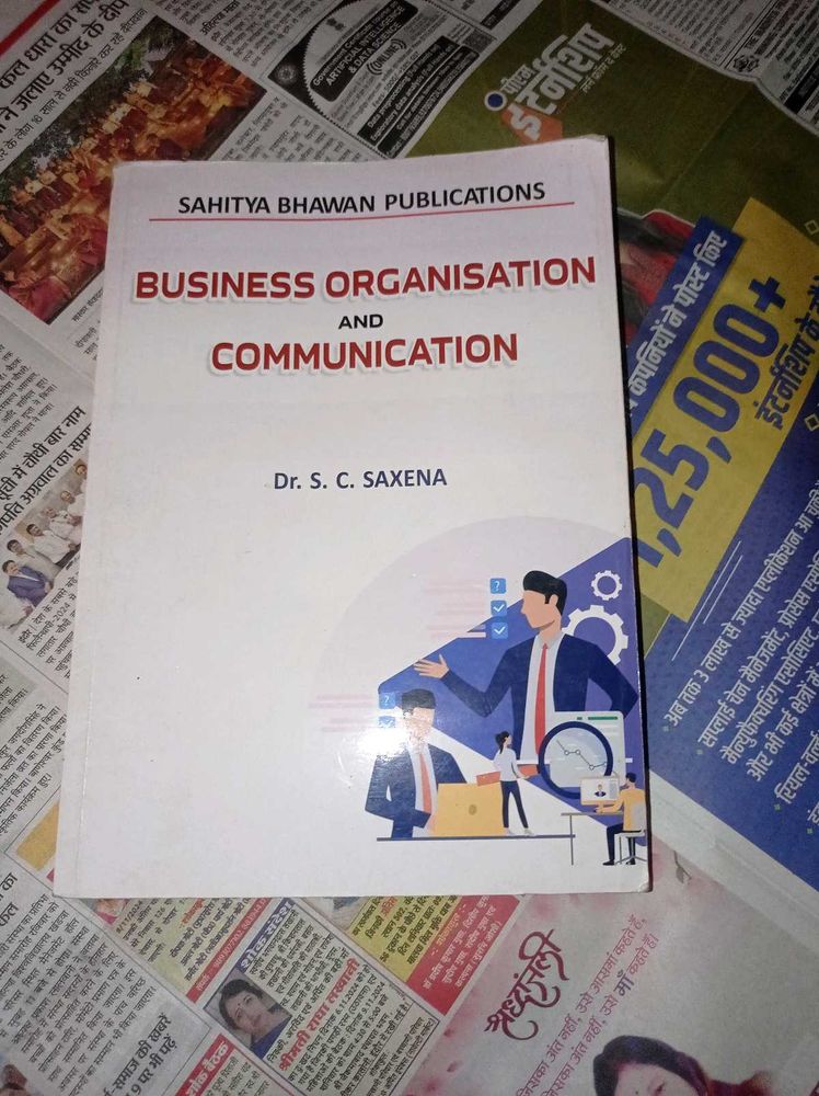 Business Organisation And Communication Book