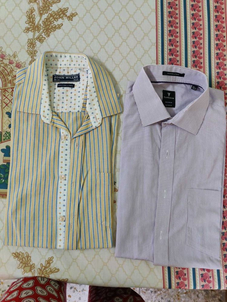 Men&#39;s Half Sleeve Shirts - John Miller &amp;Van Heusen