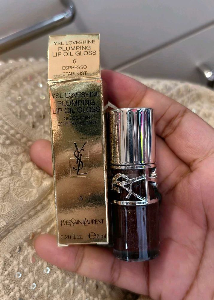 YSL Loveshine Lip Gloss - 06 Espresso Stardust