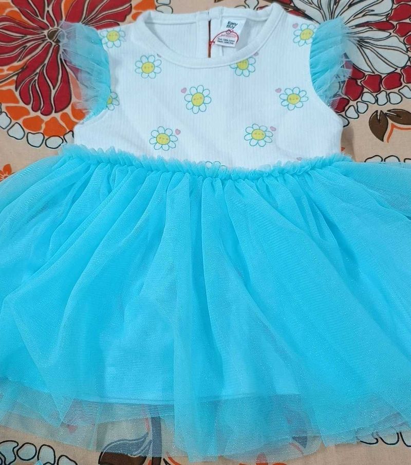 Baby Girl Blue Tulle Dress