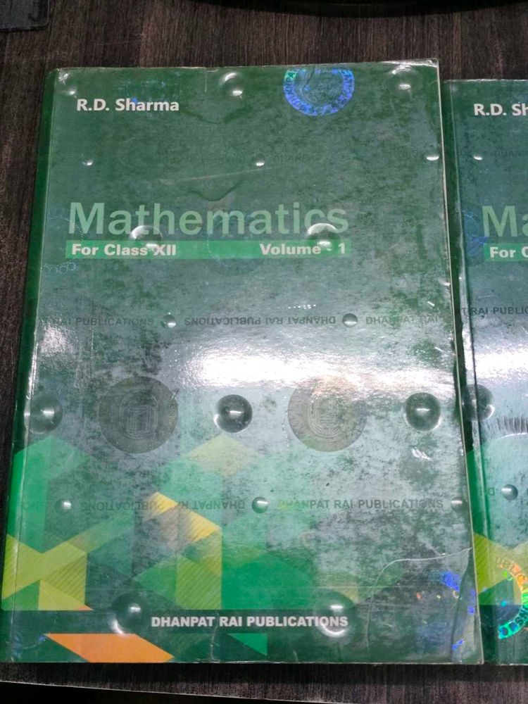 R.D. Sharma Mathematics Vol. 1 And 2
