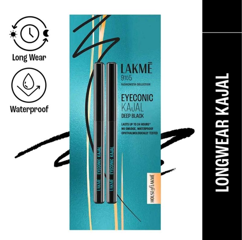 Lakme Eyeconic Kajal - Deep Black
