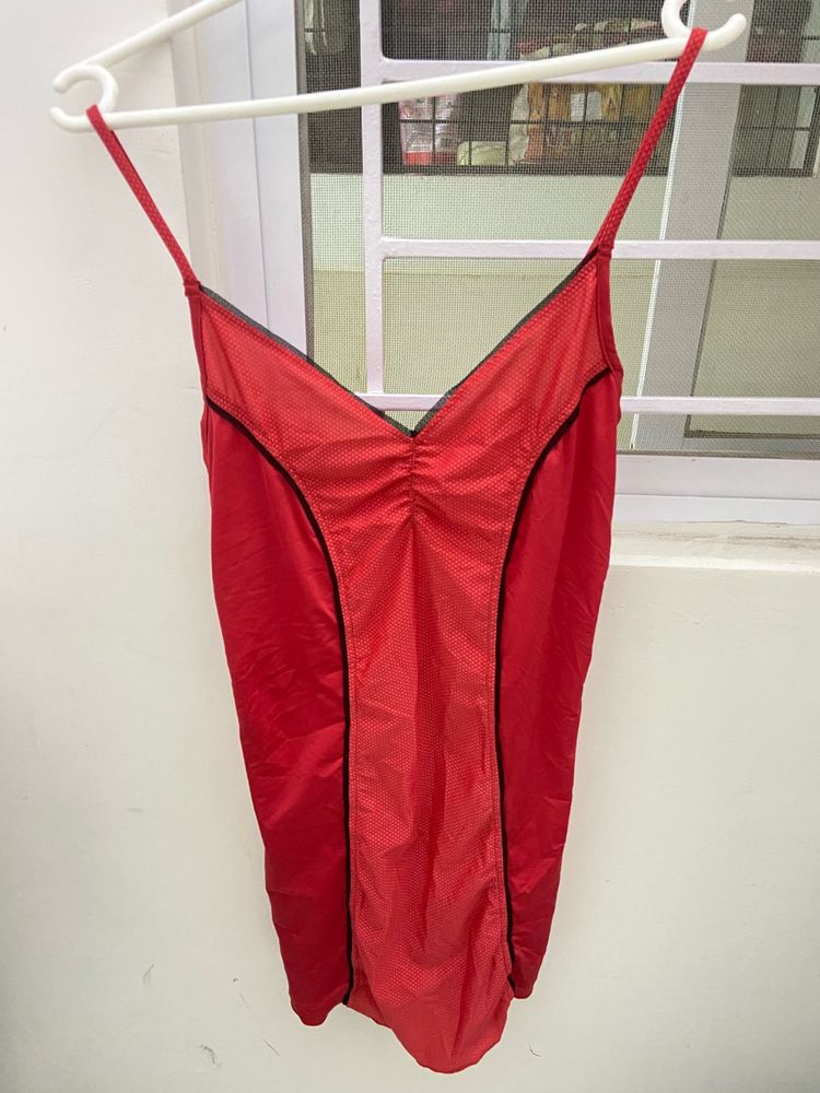 Red Lingerie - One Piece Sleepwear