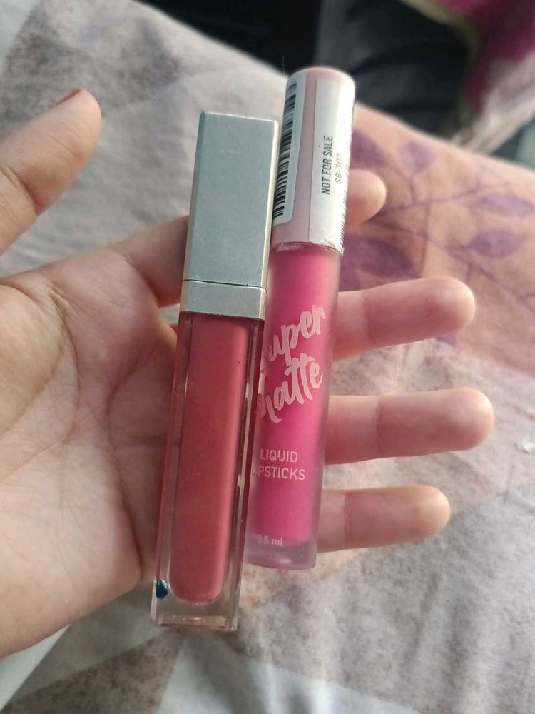 Two Liquid Lipsticks